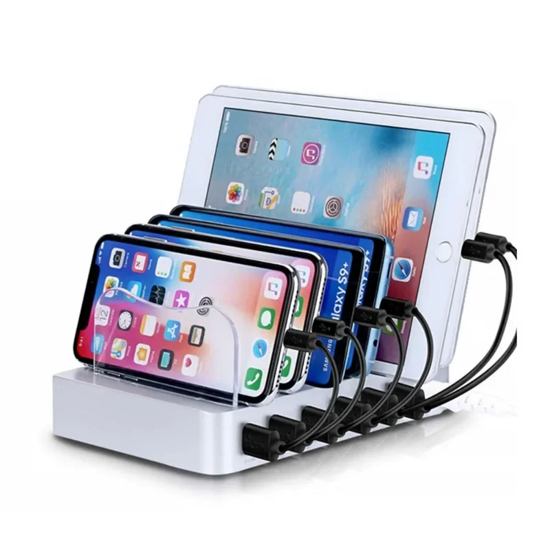 6USB desktop phone holder, sma - Smartwatch I Watches ulasan dan harga