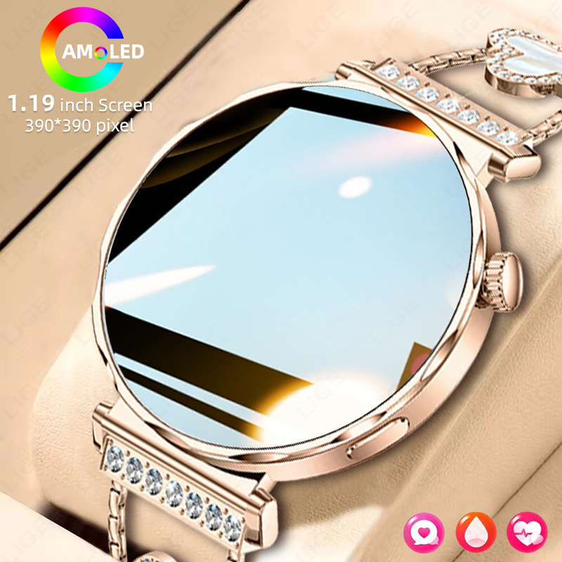 LIGE Luxury Smart Watch Women  - Smartwatch Luxury Watches For Women ulasan dan harga