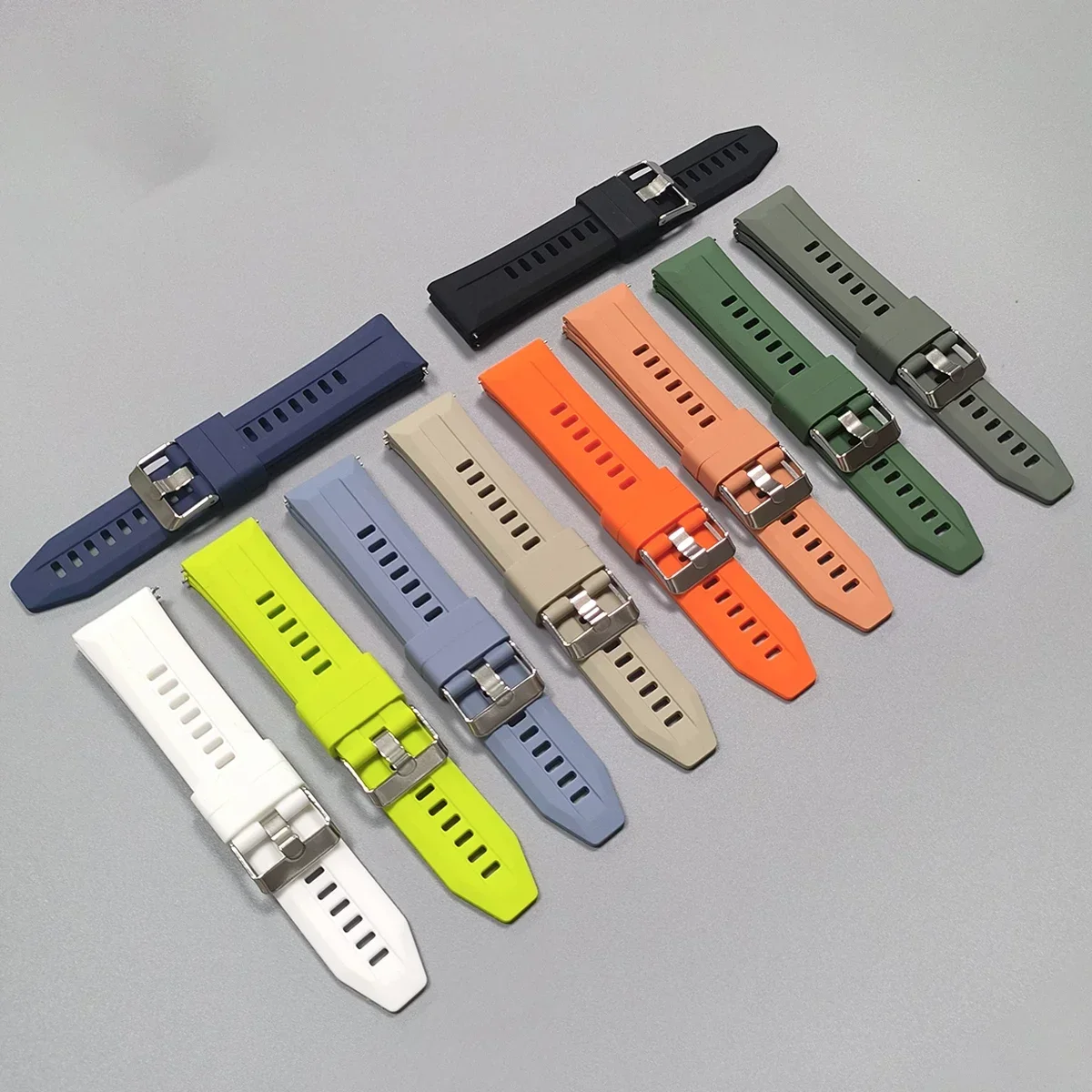 Sports Rubber Watch Strap 22mm - Titan Watches Smartwatch ulasan dan harga