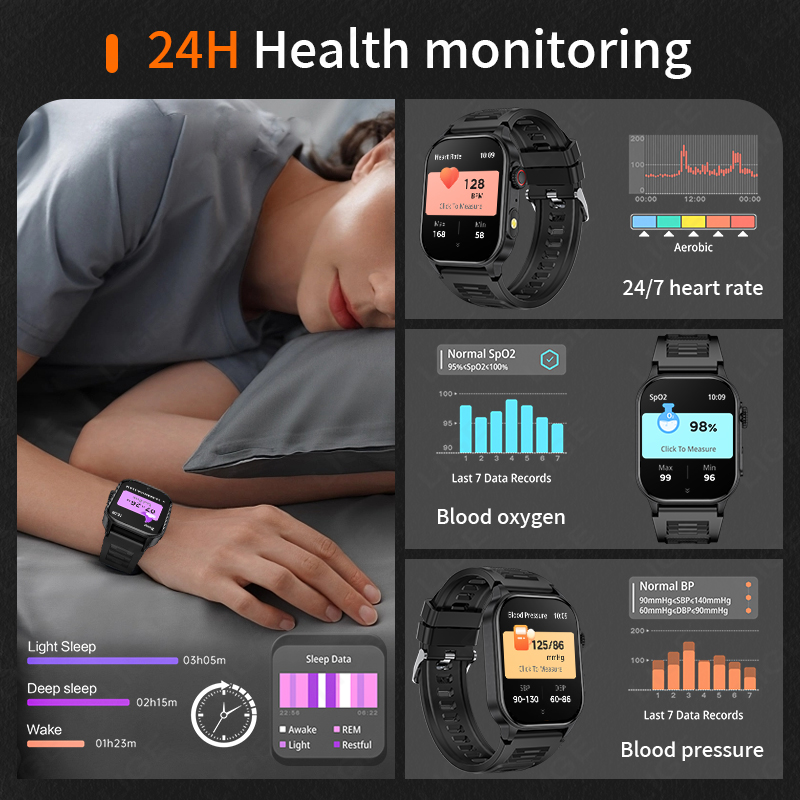 LIGE Smart Watch for Men 3ATM  - Smartwatch Latest Watches For Men ulasan dan harga