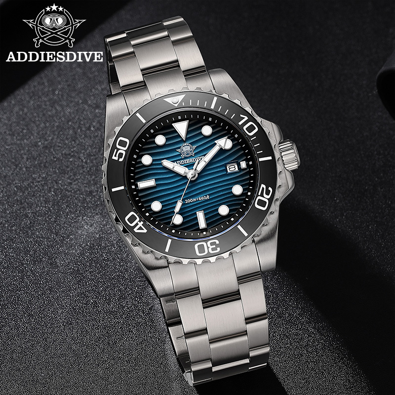 ADDIESDIVE Men's 2115 Quartz W - Analog Quartz Watch ulasan dan harga